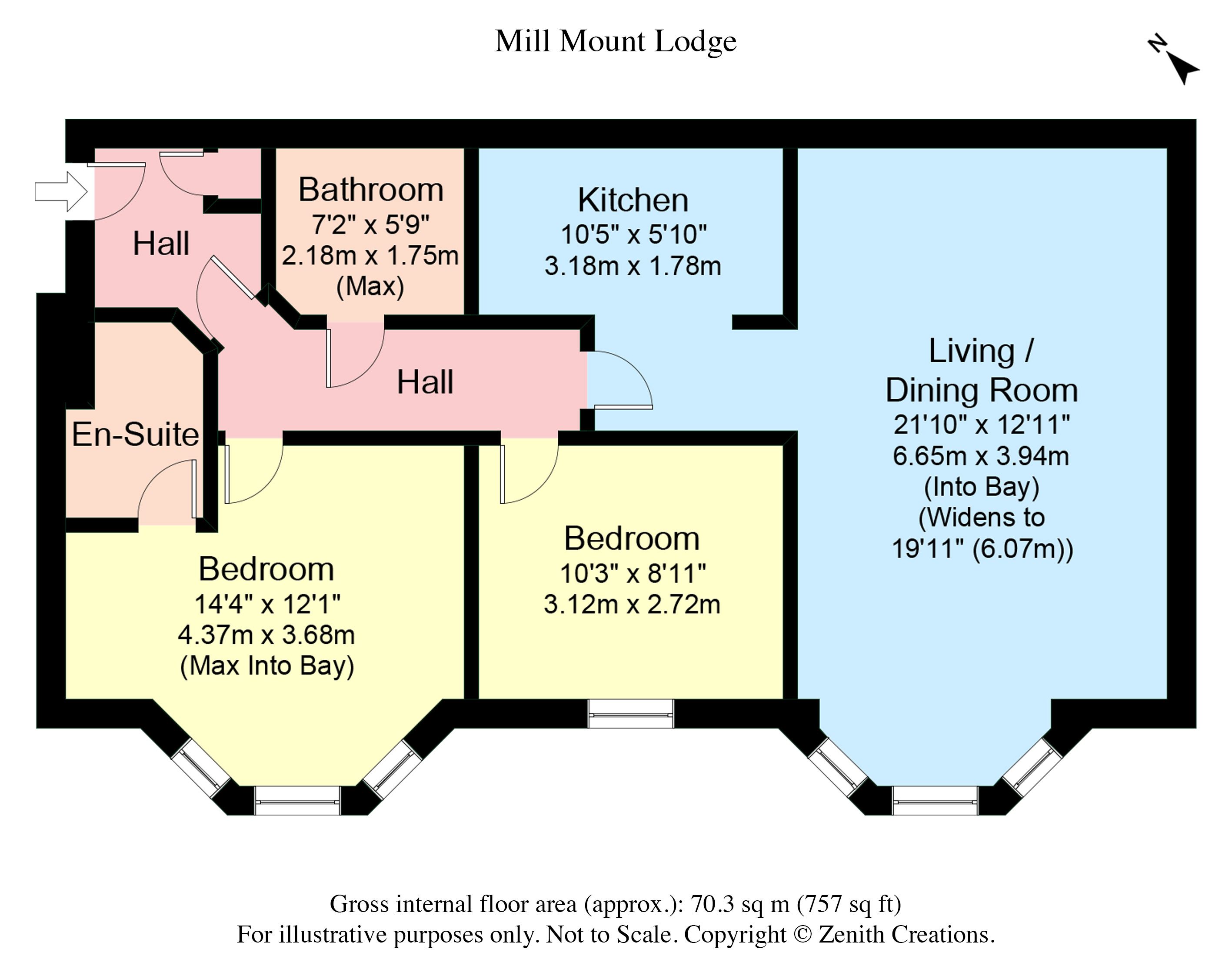 2 Bedroom Apartment For Sale York Croft